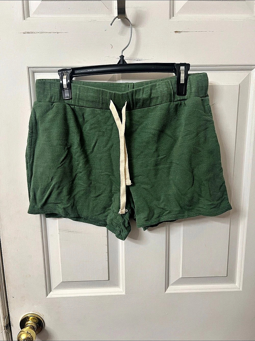 Comfort Zone Green High Waist Shorts